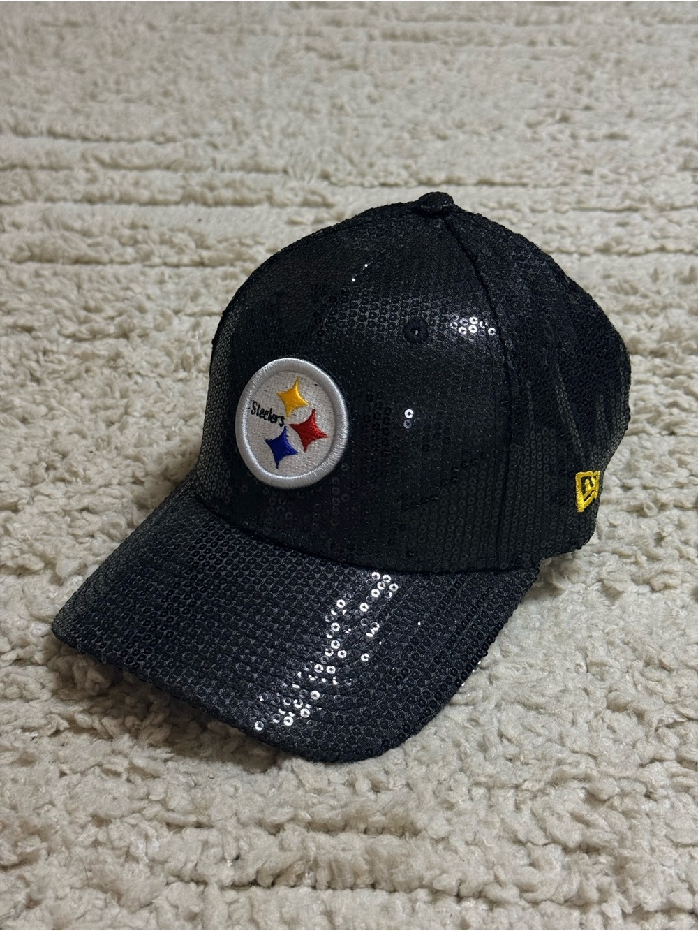 New Era Women’s Pittsburgh Steelers Sequin OTC 9Forty Hat